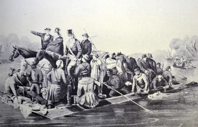 Currier & Ives Illustration 1800-talet. Marion